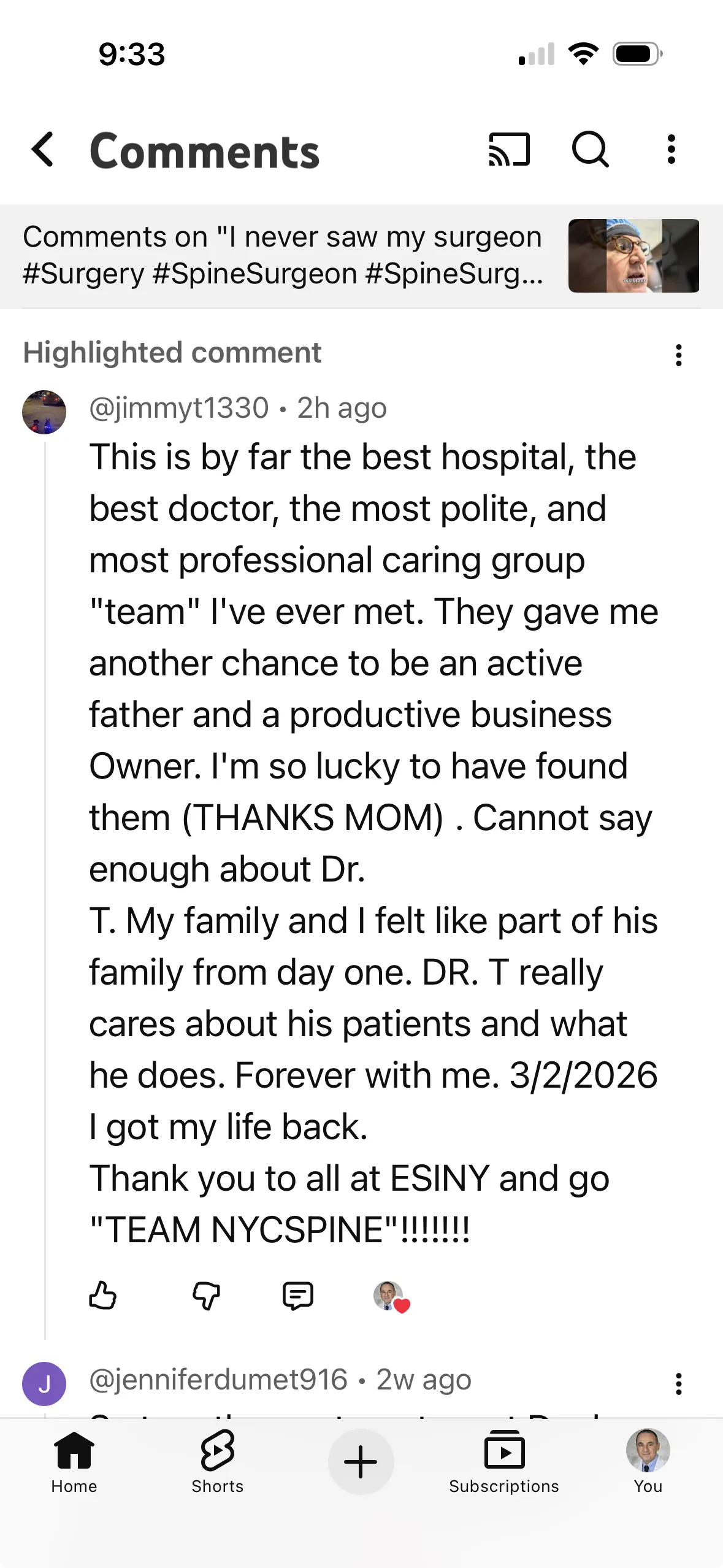 Client Testimonials